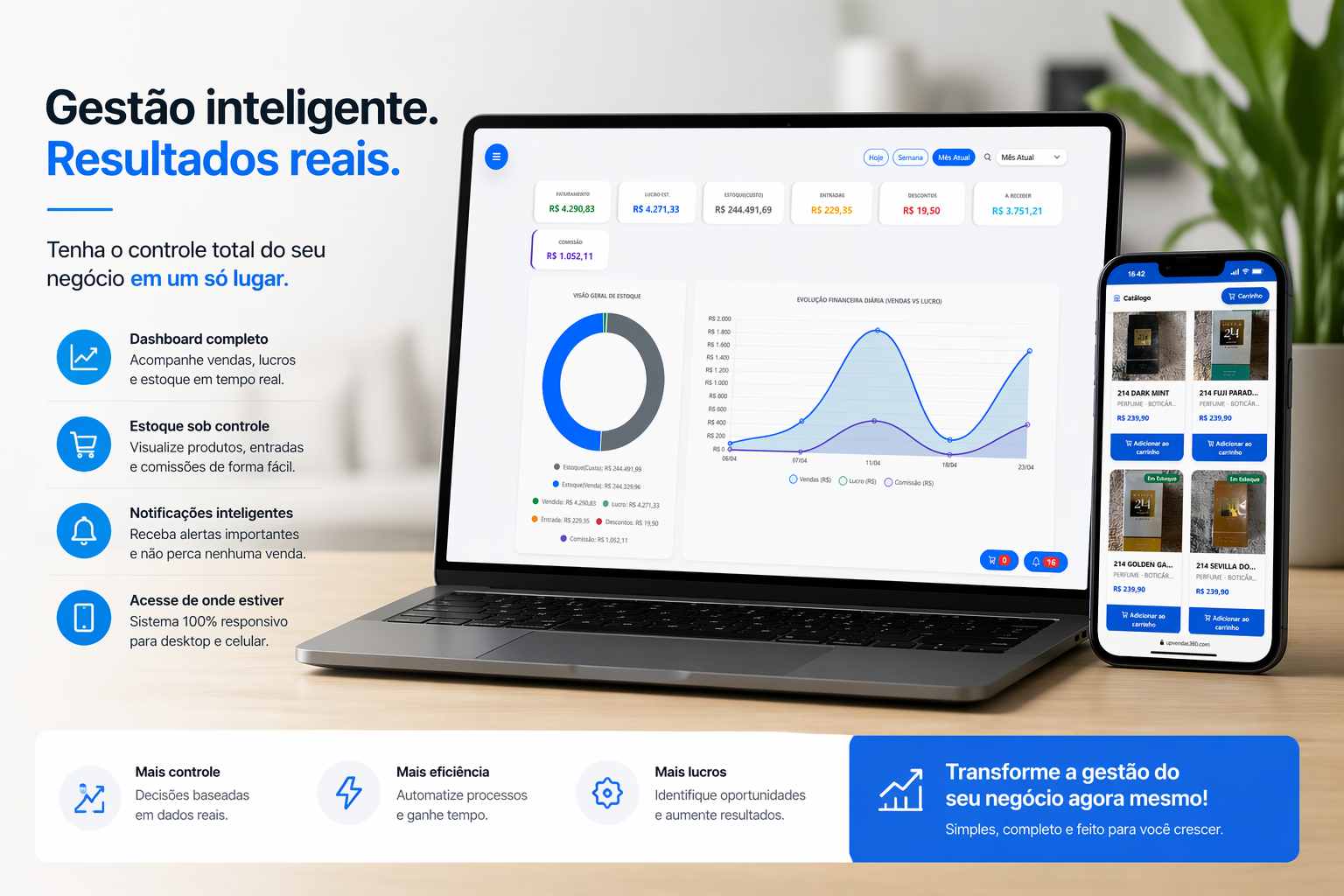 Projeto SaaS de gestao